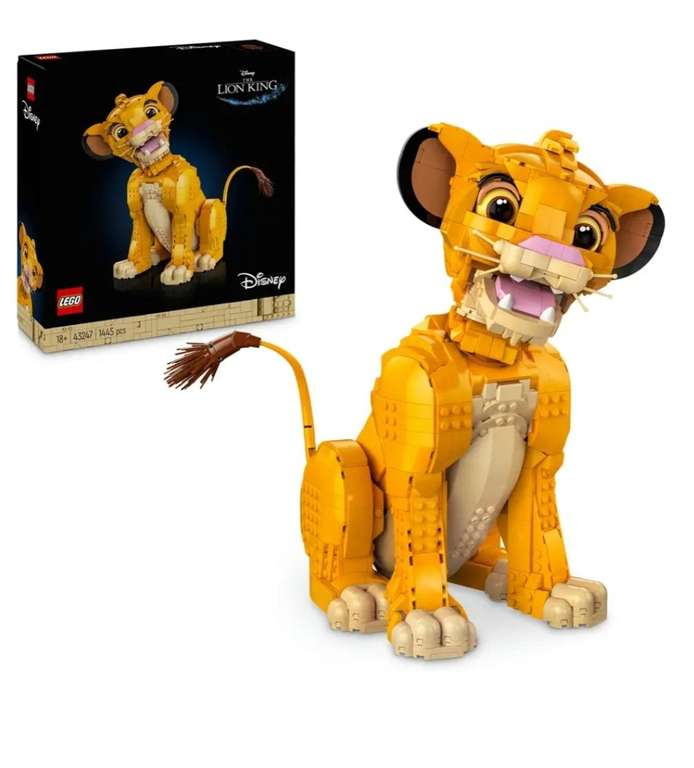 Lego Disney jonge Simba de Leeuwenkoning 43247