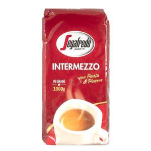2 kilo Segafredo Intermezzo koffiebonen voor €12 @ AH (€6,10/kilo)