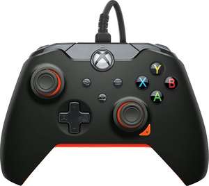 PDP - Bedrade Xbox Controller - Atomic Black - Xbox Series X|S & Xbox One