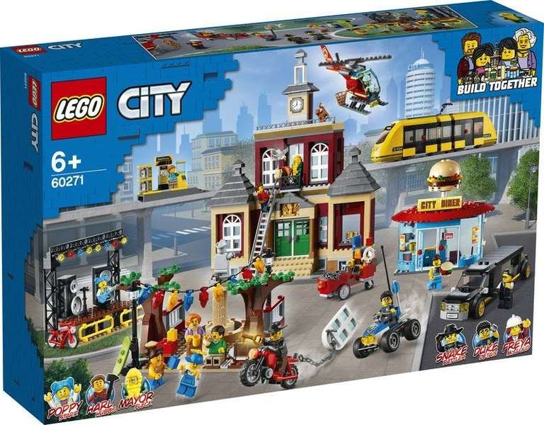 LEGO City Marktplein (60271) - Laagste prijs ooit