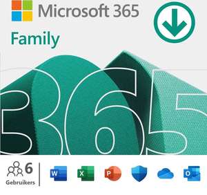 Microsoft 365 Family - 27 maanden - 99,-