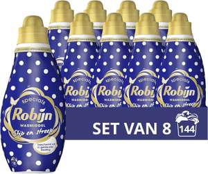 Robijn Specials Stip en Streep Vloeibaar Wasmiddel - 8 x 18 wasbeurten - Voordeelverpakking