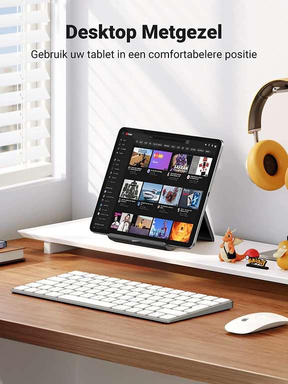 Ugreen tablethouder met verstelbare hoek voor €8,89 @ Amazon.nl