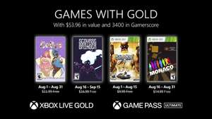 Games with gold Augustus 2022