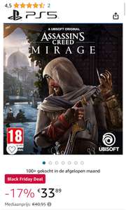 [amazon.nl] Assassins Creed - Mirage PS5
