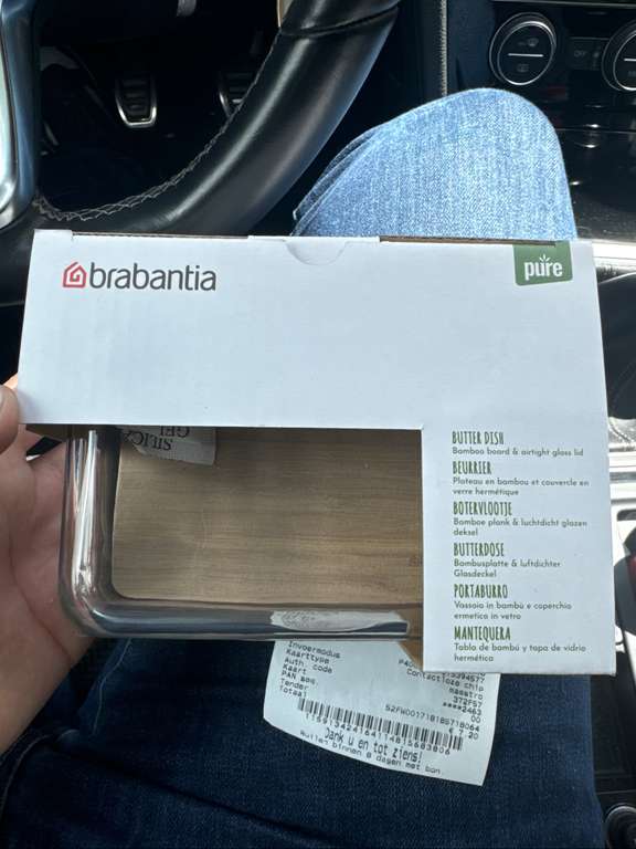 Brabantia – Pure Botervloot 290 ml @Action
