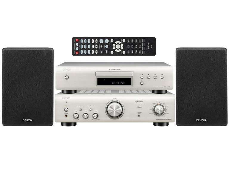 Denon PMA-600 + DCD-600 + SC-N10 versterker + cd + speakers