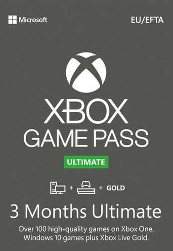 Xbox Game Pass Ultimate – 3 maanden via VPN Turkije @Eneba