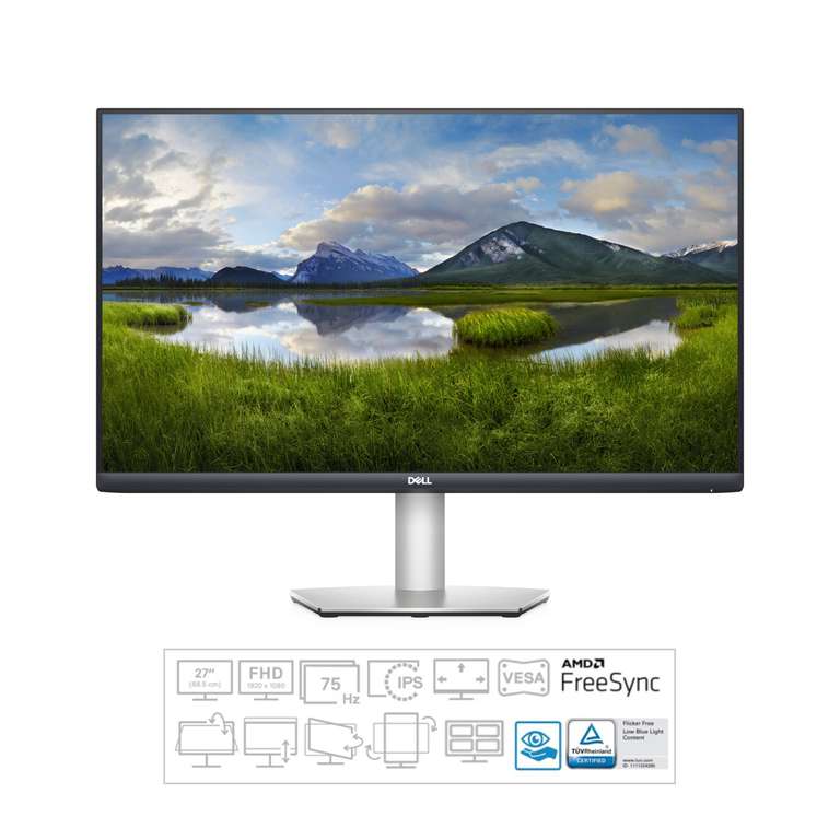 Dell 27" Full HD IPS monitor (S2721HS) voor €131,76 @ Dell
