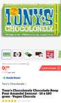 [bol.com] Tony's Chocolonely Chocolade Reep Puur Amandel Zeezout - 15 x 180 gram - Vegan Chocola €9,69