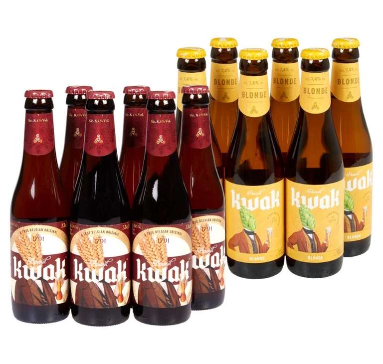 [BELGIË] Kwak bier 50% korting vanaf 2x6 Colruyt