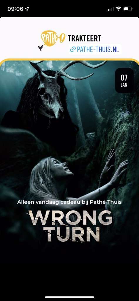 [Pathé trakteert] Gratis film: Wrong turn (2021)
