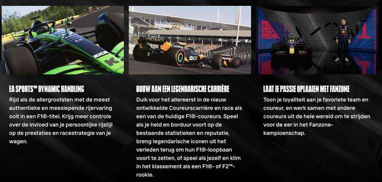 F1 2024 game (PS5 / PS4 / Xbox) + jaar JFK magazine voor €74,95 @ JFK