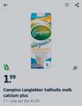 Campina Langlekker Calcium Plus 1L 50% Korting bij Albert Heijn Bennekom