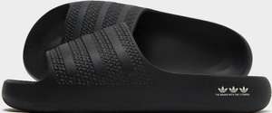 Zwarte Adidas Ayoon Slippers