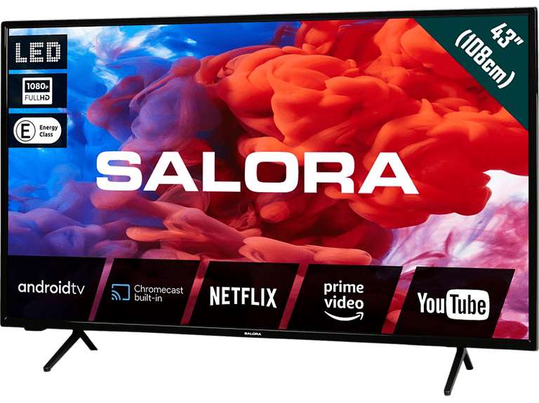 Salora 43FA220 43" Full HD LED Android TV @Mediamarkt
