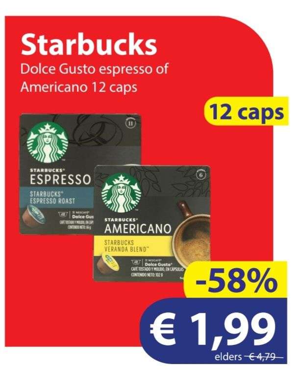 Starbucks Espresso of Americano Dolce Gusto | Die Grenze
