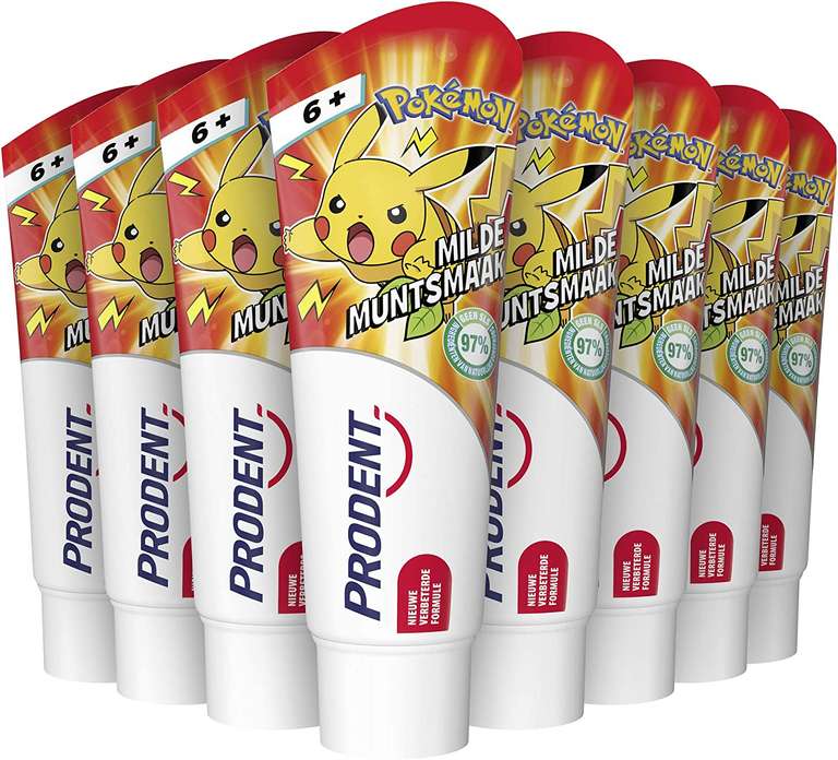 Prodent Kids 6+ Pokémon tandpasta - 12 x 75 ml