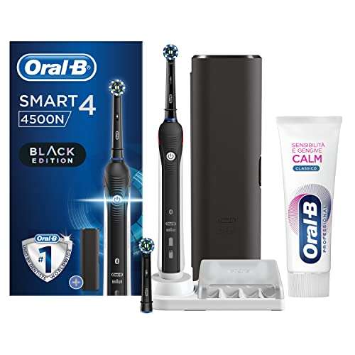 Oral-B Smart 4 4500 CrossAction + Oral-B Calm tandpasta