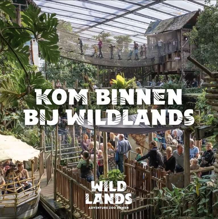 Hollands-weer-ticket Wildlands adventure zoo Emmen