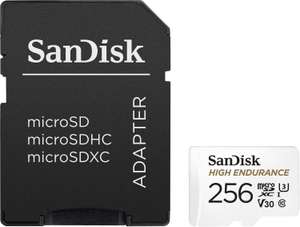 SanDisk High Endurance microSDXC 256GB Geheugenkaart