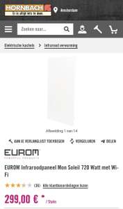 Eurom infraroodpaneel met laagste prijs garantie bij hornbach