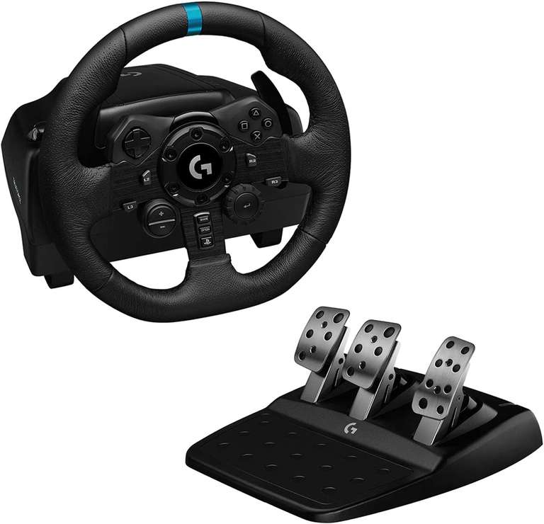 Logitech G923 Trueforce Sim Racing Wheel PS4 / PS5 / PC Zwart