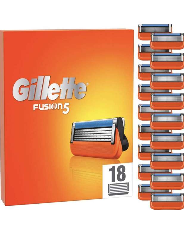 Gillette fusion 5 18 stuks