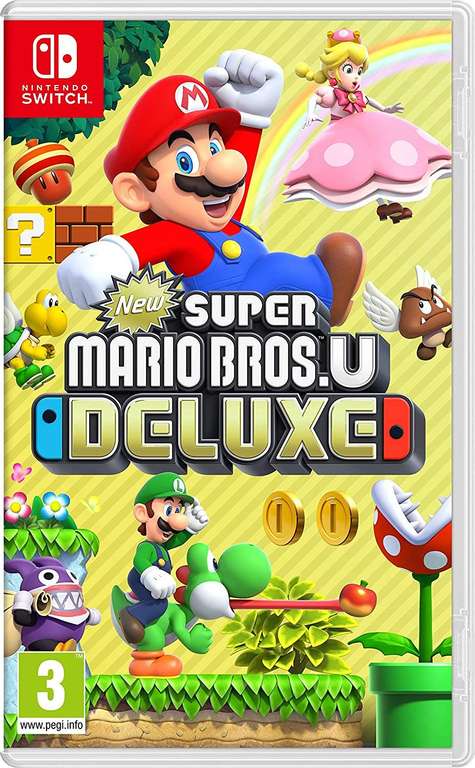 (snel zijn!) New Super Mario Bros U. Deluxe (Nintendo Switch) @Amazon UK