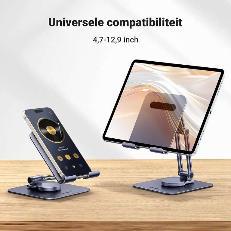 UGREEN telefoon/tabletstandaard 360° verstelbaar voor €19,99 @ Amazon NL