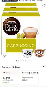 Dolce gusto cups 6 cap + 3 lungo