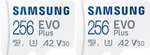 2 Stuks Samsung MicroSD EVO Plus 256GB voor €34,99 @ Art & Craft