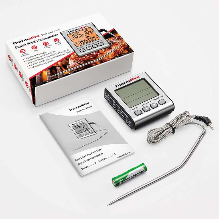 ThermoPro TP16S - Digitale BBQ thermometer