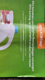 Campina halfvolle melk 2,4 liter (alleen bij Jumbo online bestellen) 50% korting op 1 product naar keuze