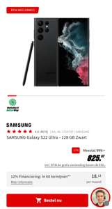 Samsung Galaxy S22 Ultra, 8GB, 128GB Zwart