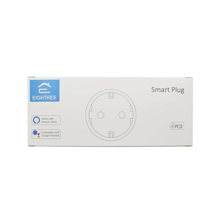EIGHTREE Smart Plug Slimme Stekker Set van 4