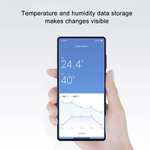 Xiaomi Mijia bluetooth thermometer/hygrometer 2 stuks voor €9,99 @ Banggood