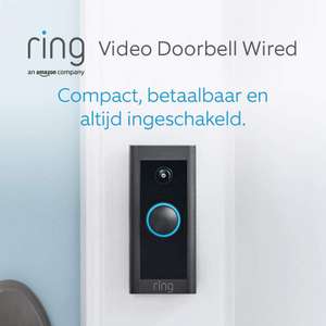 [Prime] Ring Video Doorbell Wired voor €39,99 @ Amazon NL