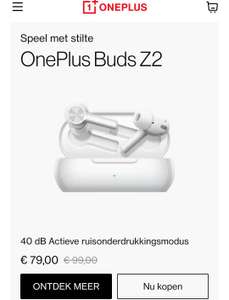 OnePlus Buds Z2 €79 ipv €99