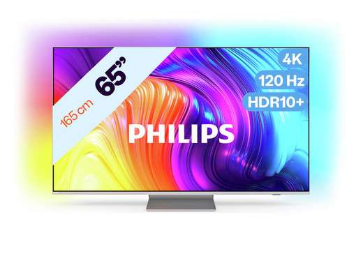 Philips 65" 4K UHD Android TV met 3-side Ambilight en 120 Hz 65PUS8807/12 voor €899 @ iBOOD