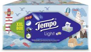Tempo XXL Light box - Tissuebox - 8 x 140 stuks = 1120 tissues 1+1 gratis dus totaal 16 voor 23,49