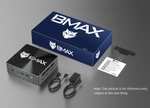 BMAX B8 Pro Mini PC (Intel i7-1255U, Windows 11, 24GB geheugen, 1TB NVMe SSD) voor €364,87 @ Geekbuying