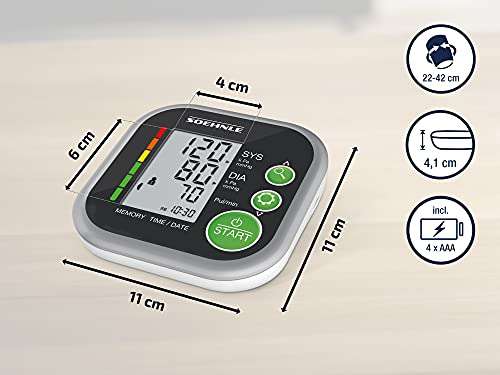Soehnle Bloeddrukmeter Systo Monitor 200 | Omvang 22-42cm
