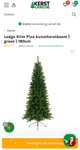 Kunstkerstboom: Lodge Slim Pine groen 180cm