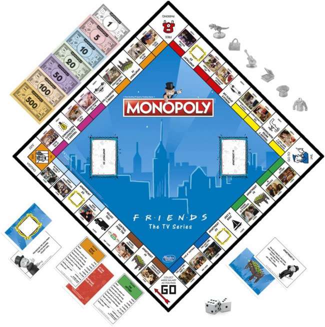 Hasbro - Monopoly Friends Bordspel - ENGELSE versie