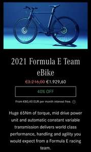 Mercedes n+ e-bikes 40% korting + 10% extra korting