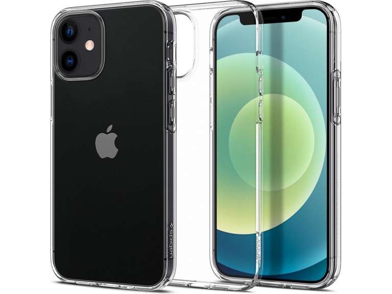 Spigen Liquid Crystal Case | iPhone 12 mini/ Galaxy A72 + meer iPhone/Samsung hoesjes inclusief gratis verzending @ iBOOD
