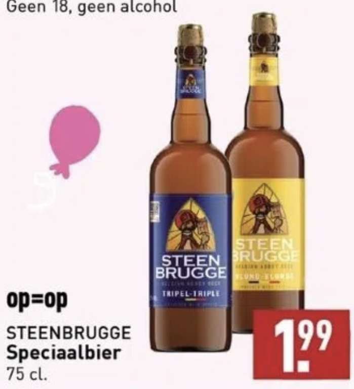 Blond en Tripel bier (0.75l)