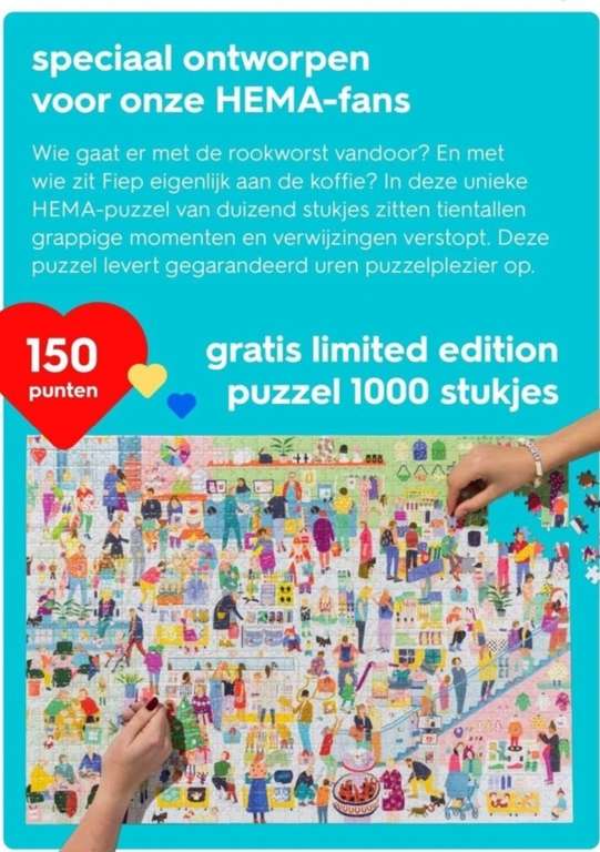 verdund Noodlottig kiespijn Hema puzzel ter inlevering van 150 punten - Pepper.com