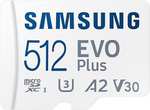 Samsung EVO Plus MicroSDXC - Geheugenkaart - 512 GB - versie 2021
